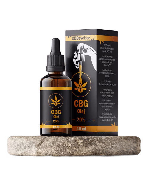 CBG olej – 20% pro každodenní pohodu