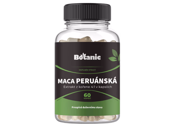 Maca peruánská v kapslích pro energii