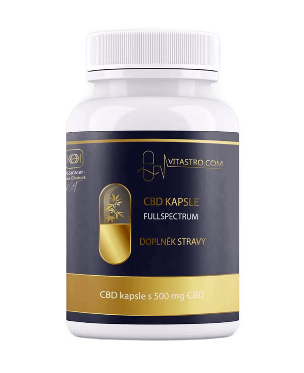 CBD kapsle full spectrum v balení