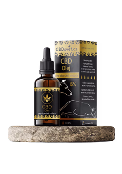 CBD olej 5% pro zvířata - obrázek 1