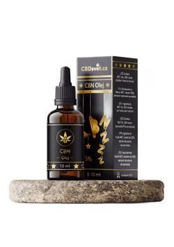 CBN olej 5% – kanabinol (cannabinol) - obrázek 1