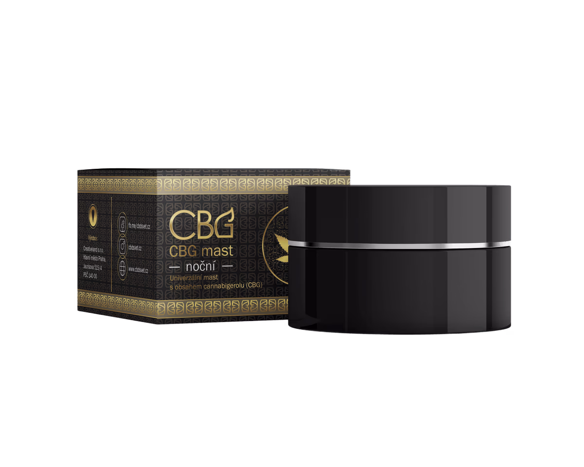 CBG noční mast pro regeneraci pleti