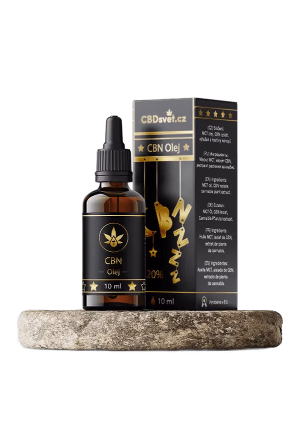 CBN olej 20% – kanabinol (cannabinol)