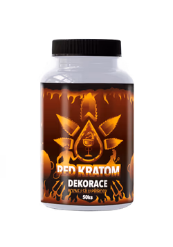RED KRATOM KAPSLE DEKORACE - obrázek 1