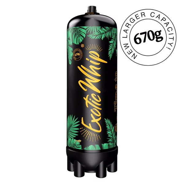 Exotic Whip 670g – Extra silná N₂O bomba do šlehačky