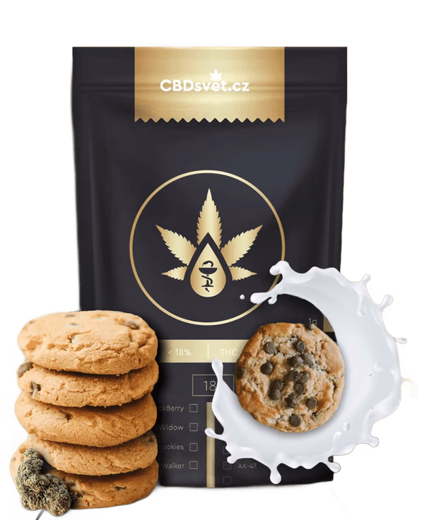 CBD květy Cookies s euforickými účinky