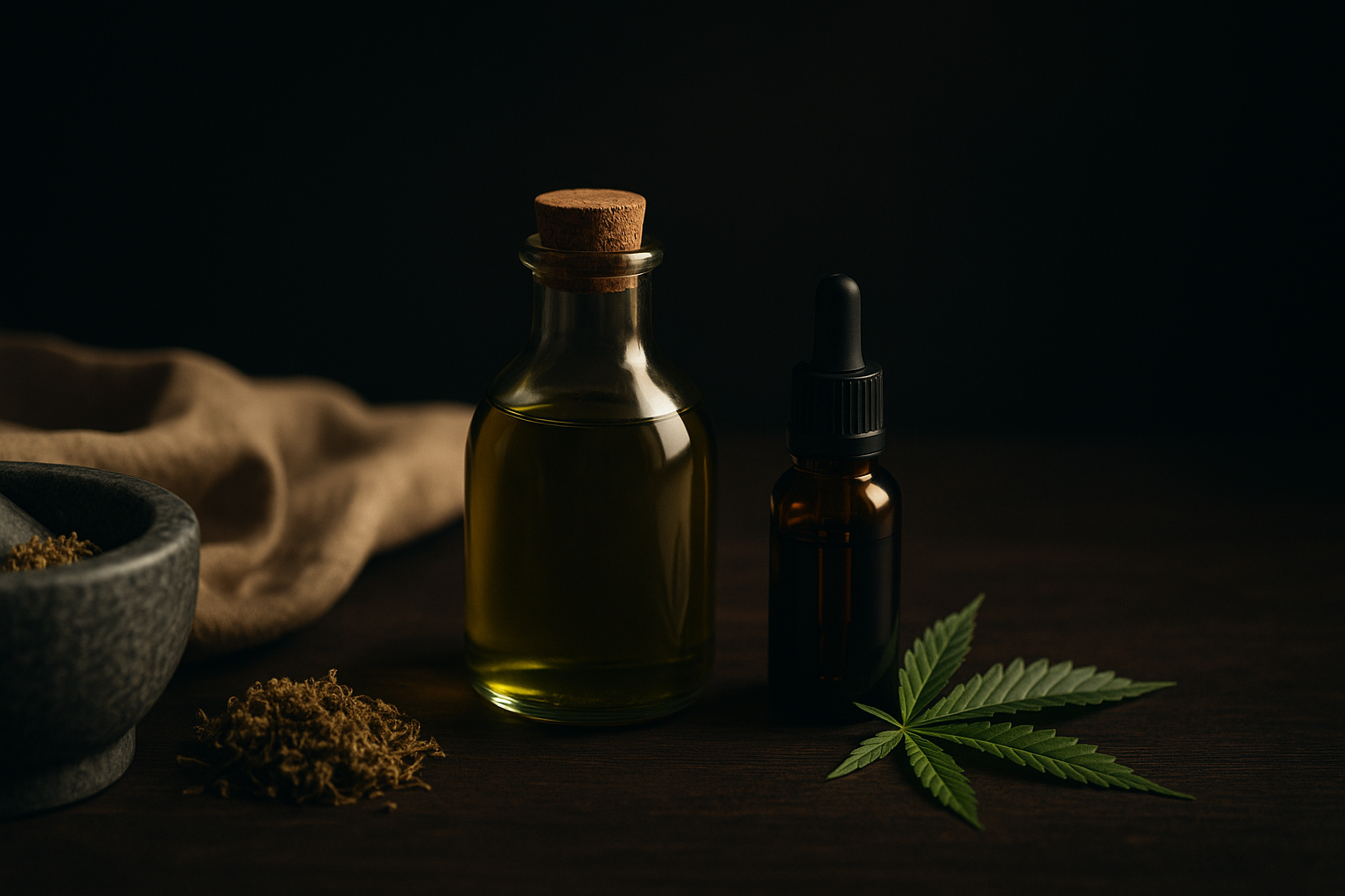Konopný olej na vaření vs CBD olej: Zásadní rozdíly – ilustrační foto
