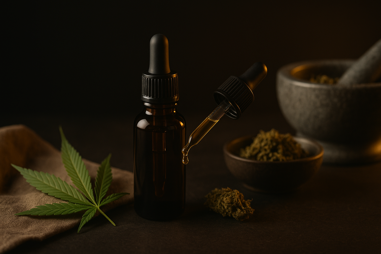 CBN – Jak Vzniká Stárnutím THC a Čím se Odlišuje – ilustrační foto