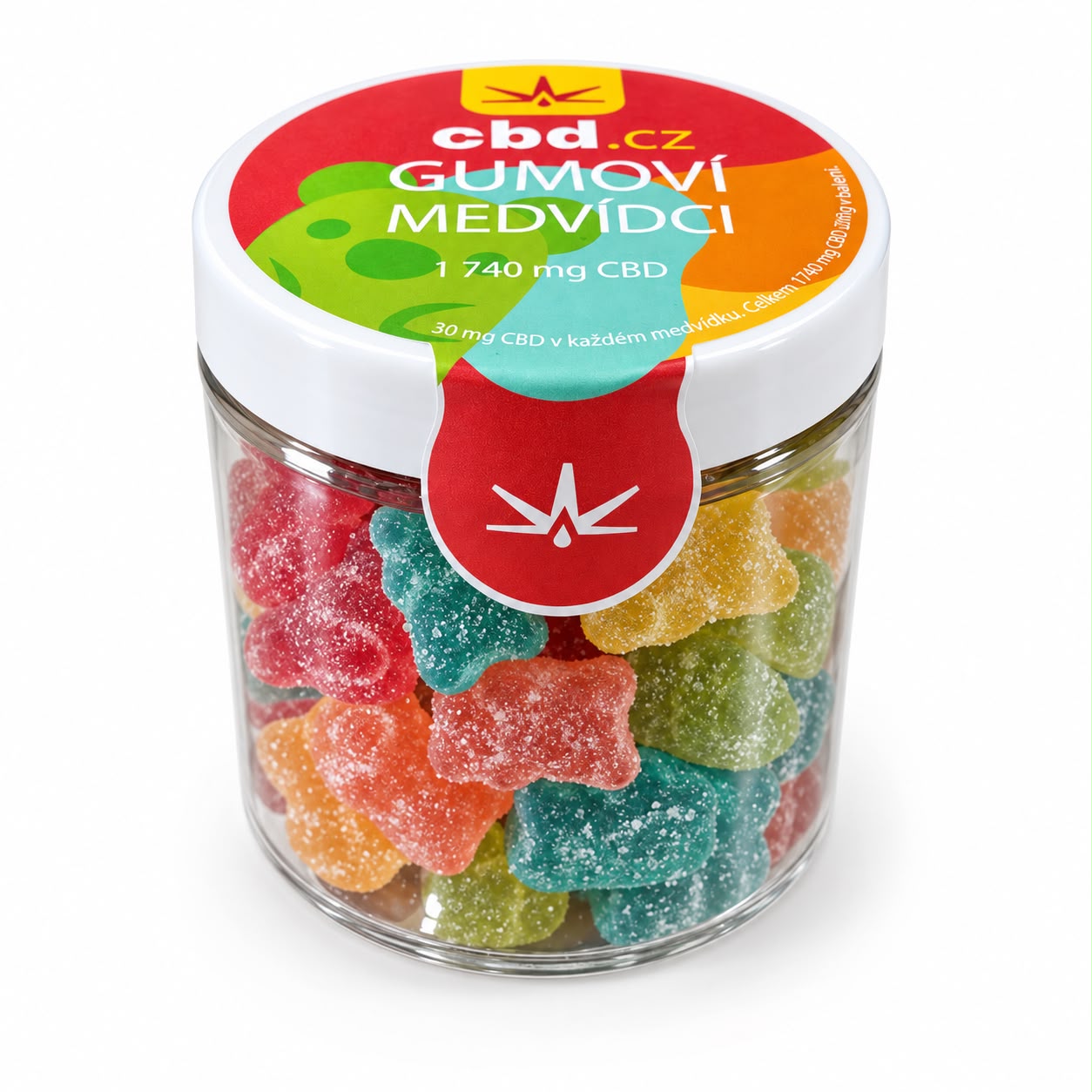 Gumoví medvídci s CBD – balení 200 g