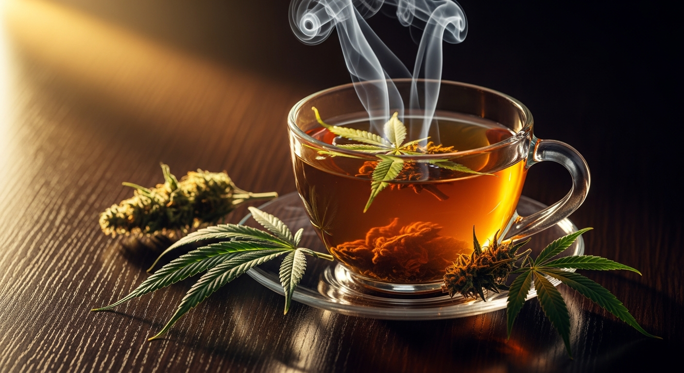 Konopný čaj: Recepty, účinky a správná příprava